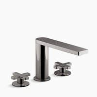  Composed Deck Mount Tub Faucet - Vibrant Titanium