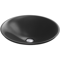  Wading Pool Vessel Style Bathroom Sink - Black