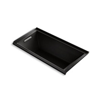  Underscore 60'' x 30'' Soaking Tub - Black