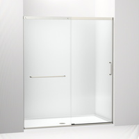  Elate Shower Door - Sliding Shower Door - Anodized Matte Nickel