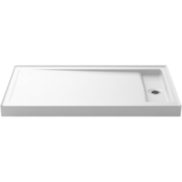  Bellwether Single Threshold 48'' and Larger Shower Base - White