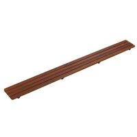 Groove Tub / Shower Drain Cover Drain - Teak