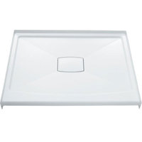  Archer Single Threshold Up To 42" Shower Base - White