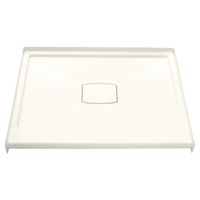  Archer Single Threshold 48'' and Larger Shower Base - Biscuit