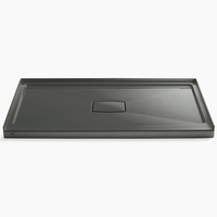  Archer Single Threshold 48'' and Larger Shower Base - Thunder Grey