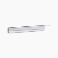  Choreograph Vanity Shelf Bathroom Accessory - Bright Polished Silver