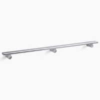  Choreograph Grab Bar Bathroom Accessory - Bright Polished Silver
