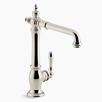  Artifacts Single Handle Kitchen Faucet - Vibrant Polished Nickel