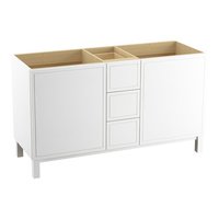  Jacquard Vanity Base Bathroom Vanity - Linen White