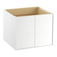  Jute Up to 24" Bathroom Vanity - Linen White