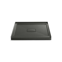  Archer Single Threshold Up To 42" Shower Base - Thunder Grey