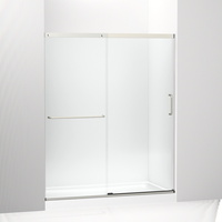  Elate Shower Door - Sliding Shower Door - Anodized Matte Nickel