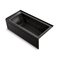  Archer 66" Whirlpool Bath - Black