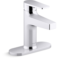 Taut Single Hole Bathroom Faucet - Polished Chrome