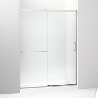  Elate Shower Door - Sliding Shower Door - Anodized Matte Nickel