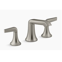  Tempered 8'' Widespread Bathroom Faucet - Vibrant Brushed Nickel