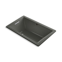  Underscore 60'' x 36'' Soaking Tub - Thunder Grey
