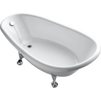  Birthday Bath Unique Size Soaking Tub - White