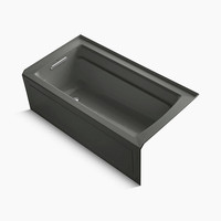  Archer 60'' x 32'' Air Tub - Thunder Grey