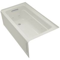  Archer 60'' x 32'' Whirlpool Bath - Ice Grey