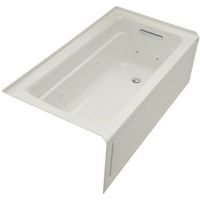  Archer 60'' x 32'' Whirlpool Bath - Ice Grey