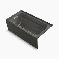 Archer 60'' x 32'' Whirlpool Bath - Thunder Grey
