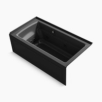  Archer 60'' x 32'' Whirlpool Bath - Black