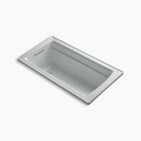  Archer 60'' x 32'' Soaking Tub - Ice Grey