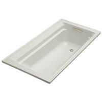  Archer 72" x 36" Soaking Tub - Ice Grey