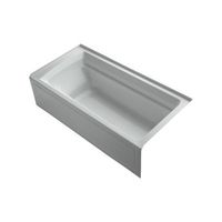  Archer 72" x 36" Soaking Tub - Ice Grey