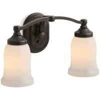  Bancroft 2 Bulb Bathroom Lighting - Oil-Rubbed Bronze