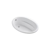  Sunward ExoCrylic 60'' x 42'' Soaking Tub - White