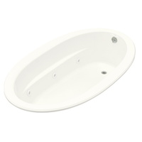  Sunward 72" x 42" Whirlpool Bath - White