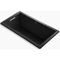  Underscore 60'' x 32'' Air Tub - Black Black