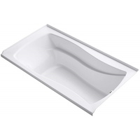  Mariposa 66" Soaking Tub - White