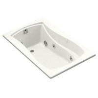  Mariposa 60'' x 36'' Whirlpool Bath - White