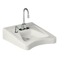  Morningside Wall Hung Bathroom Sink - White