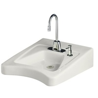  Morningside Wall Hung Bathroom Sink - White