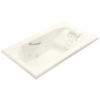  Memoirs 72" x 42" Whirlpool Bath - Biscuit