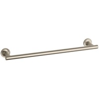  Purist Towel Bar Bathroom Accessory - Vibrant Brushed Bronze