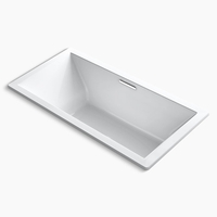  Underscore 72" x 36" Soaking Tub - White