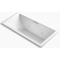  Underscore 72" x 36" Air Tub - White