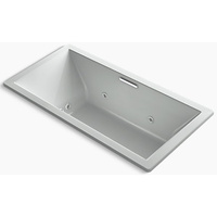  Underscore 72" x 36" Air Tub - Ice Grey