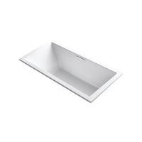  UnderScore VibrAcoustic 72" x 36" Soaking Tub - White