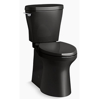  Betello Two Piece Toilet - Black Black