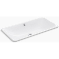 Self-Rimming Bathroom Sink 30'' x 15-5/8'' x 6-11/16''