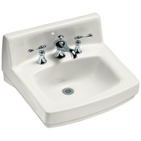  Greenwich Wall Hung Bathroom Sink - White
