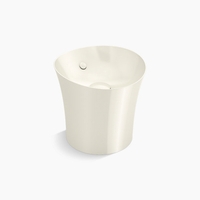  Veil Vessel Style Bathroom Sink - Biscuit