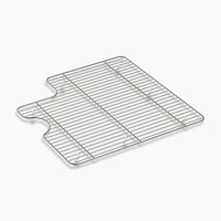  Farmstead Rinse Basket/Basin Rack Kitchen Accessory - Stainless Steel