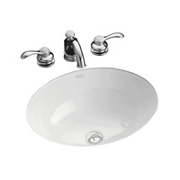  Caxton Undermount Style Bathroom Sink - White